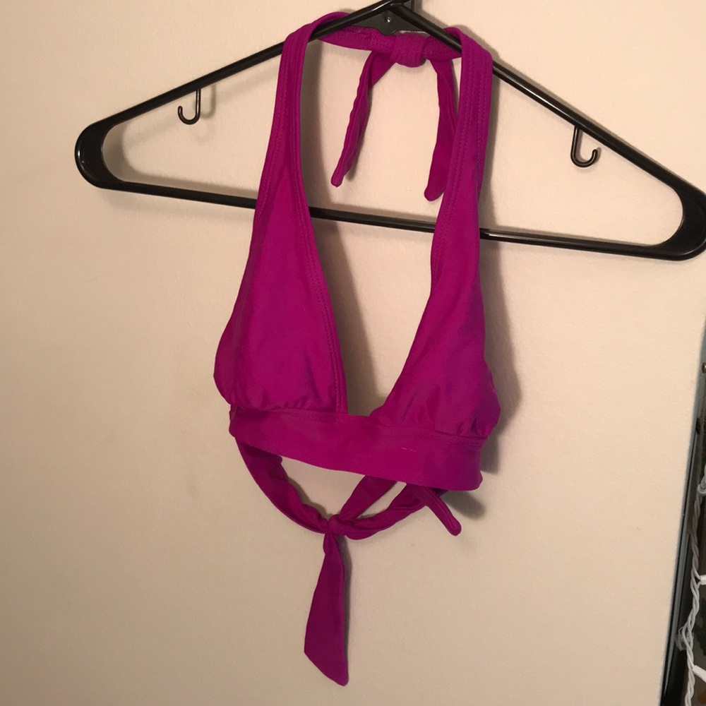 Magenta bikini top